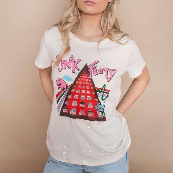 Chaser Pink  Floyd Graphic Tee Au Lait - Picture 2 of 3